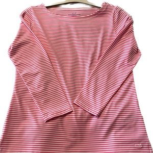 NEVER WORN Vineyard Vines Sankaty Boatneck Top, size S.